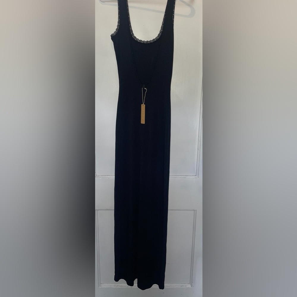 Skims soft lounge lace scoop neck dress NWT